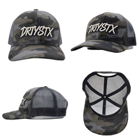 Casquette de baseball trucker Richardson 112 à 6 panneaux personnalisée de haute qualité, confortable, avec patch tissé, camouflage, sport, plage