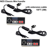 Mando de Juego con Cable Clásico Retro para Nintendo NESes PC USB Joystick Control de Juego Manette Joypad