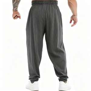 <span class=keywords><strong>Pantaloni</strong></span> della <span class=keywords><strong>Tuta</strong></span> Baggy da Uomo in Velluto a Coste Personalizzati di Alta Qualità Stile Streetwear in Cotone Pesante all'Ingrosso - Product Image 3