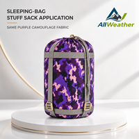 Tissu X-PAC camouflage violet personnalisé en nylon/polyester composite, motif losanges, imperméable et coupe-vent pour sacs à dos et activités de plein air