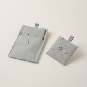 Logo Custom Microfiber Jewelry Bag Set <b>Storage</b> Packaging Bag Set with Pad Premium Jewelry Packaging Jewelry Display Jewelry <b>Box</b> - Product Image 4