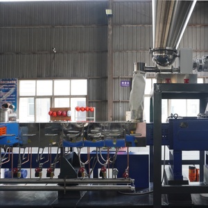 Đôi vít hợp chất đùn dây chuyền sản xuất PP <span class=keywords><strong>ABS</strong></span> PA hạt nhựa Máy làm - Product Image 4