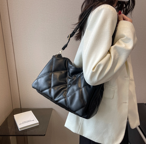 Fabbrica di moda 2025 all'ingrosso di lusso in pelle sintetica borsa a tracolla donna, nuova tendenza di design casual inverno borsa shopping quotidiano - Product Image 4