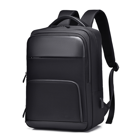 Custom Waterproof Business Men Women Laptop Backpack With USB Large Capacity Casual 15.6 Computer Backpack School Travel Bag