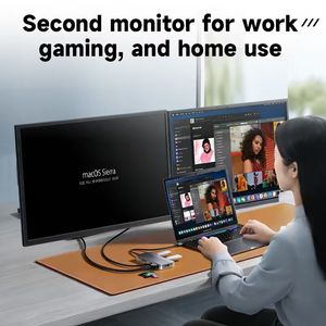 Moniteur portable 23,8 pouces 1080P FHD IPS USB-C, <span class=keywords><strong>écran</strong></span> étendu pour ordinateur portable, <span class=keywords><strong>meilleur</strong></span> moniteur de jeu externe pour <span class=keywords><strong>PC</strong></span> - Product Image 3