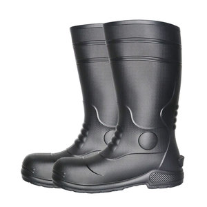 Bottes de pluie pour hommes, <span class=keywords><strong>l</strong></span>égères, imperméables, antidérapantes, anti-écrasement, de sécurité, pour la pêche, en caoutchouc EVA - Product Image 2