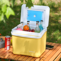 Boîte isotherme portable 15L, légère, durable, moderne, couleur macaron, pour la conservation de la chaleur des aliments, boîte à lunch, camping en plein air