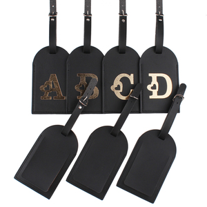 Biểu Tượng Tùy Chỉnh Thăng Hoa PU Da Hành Lý Tag Kim Loại Sang Trọng ID Thẻ Du Lịch Cho Vali Hành Lý Túi Xách Với Mô Hình Thư - Product Image 3