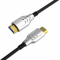 Cable de Fibra Óptica HD de 18 Gbps, 4K 60Hz 1080P, Cable de Fibra Óptica AOC HD 2.0, Longitudes de 10M 15M 100M, para Altavoces y Monitores