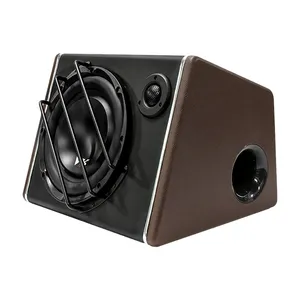 Preço baixo Caixa de subwoofer de áudio para carro, caixa de som trapezoidal grande de 1200w ativa de 10 polegadas