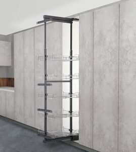 Dommagic thép kéo ra cao Tủ tổ chức <span class=keywords><strong>larder</strong></span> giỏ cho nhà bếp lưu trữ - Product Image 1