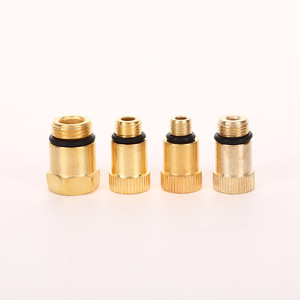 Kit de manomètre de pression de cylindre en alliage d'aluminium, outil de réparation de moteur à double cylindre avec tige allongée et adaptateurs pour voiture et moto - Product Image 2
