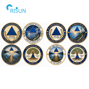 Moneda Conmemorativa Personalizada para la Recuperación de la Soberanía, AA, NA, Alcoólicos Anónimos, Narcóticos, Excesivos en la Consumo de Cocina, con Diseño de Fichas y Medallones - Product Image 6