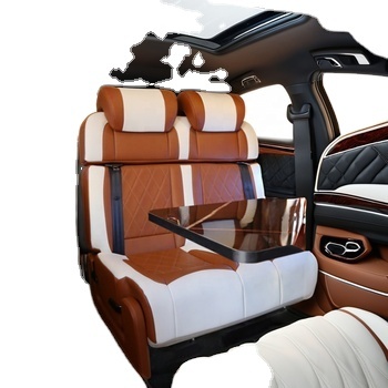 Custom Modified Toyota Vito MP SVU Leather Seat Bed Comfortable Reclining Luxury Motorhome Seats Multiple Certifications