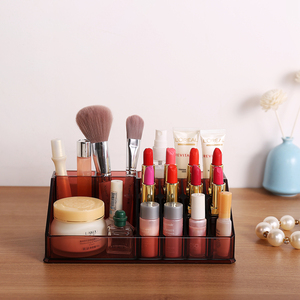 Made in China Cheap High Quality Plastic Makeup Organizerperfume Storage clear Drawer Organizer/make up Organiser - Product Image 3