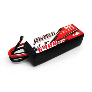 Cnhl che corre la batteria di lipo di serie 11.1v 6400mah 3s 30c con la spina di traxxas trx - Product Image 4