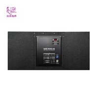 SUB 9006-AS Subwoofer audio professionnel double de 18 pouces actif avec 142 dB et 3600 W RMS 7200 W de crête, adapté aux scènes de grande envergure