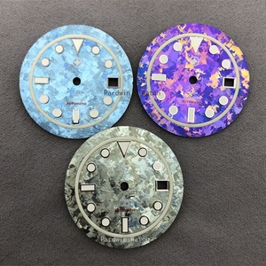 Reloj de Buceo Deportivo de Acero de Damasco OEM ODM, Movimiento Sellita, Cristal de Zafiro, Esfera de Titanio, Resistencia al Agua de 1000 m, Reloj de Buceo Profesional - Product Image 4