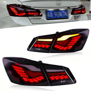 Luz Trasera para Honda Accord 9.ª Generación 2014-2015, Conjunto de Luces Traseras LED con Diseño de Escamas de Dragón y Señales de Giro Dinámicas, Compatible con OLIVER - Product Image 1