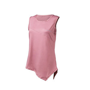Nouveau débardeur de yoga pour femmes, fin, long, sans manches, à séchage rapide, ample, t-shirt pour le sport, vêtements de sport, course à pied, fitness - Product Image 5