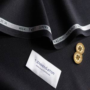 HARCHOY GRAND kaptan 315g 100% ithal merinos yün iplik yüksek büküm ceket için 1000TWISTS takım elbise kumaşı olarak aynı - Product Image 3