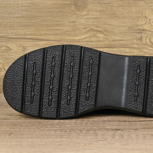 Botas Martin para Hombre, Altura al Tobillo, Punta Redonda, Cuero Genuino, Cierre de Cordones, Tacón Plano, Suela de Goma Antideslizante, Zapatos Casuales de Negocios - Product Image 3