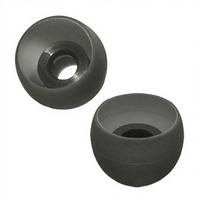 Embouts d'écouteurs en silicone TWS de 4,5 mm, respirants, réduction du bruit, remplacement pour écouteurs intra-auriculaires, bouchons d'oreilles