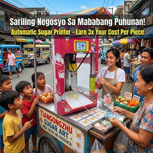 Machine d'impression automatique d'art sucré de qualité alimentaire, conception personnalisée pour chariot de nourriture de rue, vendeur ambulant, startup aux <span class=keywords><strong>Philippines</strong></span> - Product Image 1
