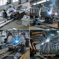 Robot articulé SMAW personnalisé à 6 axes avec PLC et moteur pour la fabrication de récipients sous pression |   Procédures de soudage certifiées