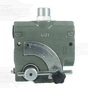 Nuevo control de flujo manual hidráulico GRH para aislamiento a explosiones, maquinaria de hierro fundido negra - Product Image 4