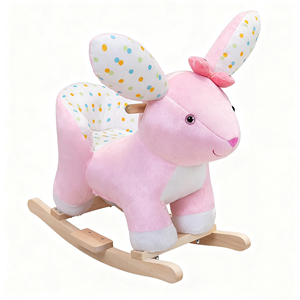 New Animal Rocking Chair Plush Toy Blue <b>Elephant</b> Birthday <b>Gift</b> for Kids - Product Image 4