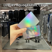 Cartes Cadeaux Holographiques Magnétiques en PVC de Luxe de Haute Qualité en Gros, Impression Offset UV à Chaud, Impression Personnalisée de Photos et Logos