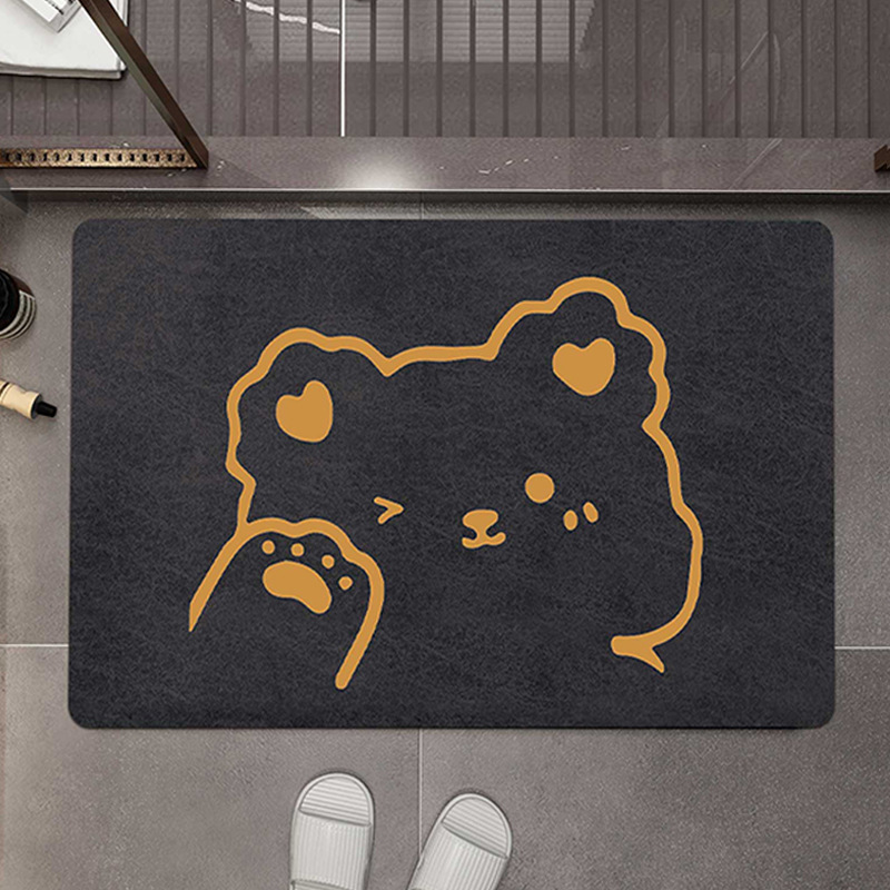 Cute Bear - Black and Gray