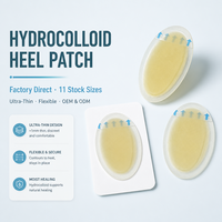 Pansements hydrocolloïdes OEM sur mesure, imperméables, respirants, à forte adhérence, pour talons, personnalisables pour votre marque