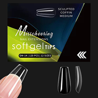 Ongles artificiels courts en ABS, fabrication directe usine, couvrance totale, confortables à porter