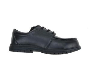 Aeropuerto agrícola aislante administrativa de punta de acero de cuero zapatos de seguridad con resistente al ácido - Product Image 3