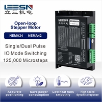 Nema 34 Open-Loop-Schrittmotor-Kit 12,5 Nm 2-Phasen-Hybrid-Schrittmotor für Graviermaschine mit Getriebe