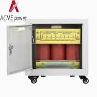 Transformador de Aislamiento Seco Trifásico de Alta Precisión de 50 kVA, Reductor de Voltaje de 380 V a 220 V, 50 Hz, Protección para Máquinas CNC ACME Power