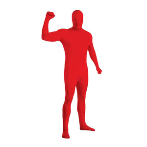 Zentai Bodysuit Solid Color Unisex Adult Halloween <b>Costume</b> Cosplay Wear Full Body Suit - Product Image 4