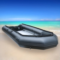 Bateau pneumatique Goethe 7,5 pieds GTS360 de haute qualité avec tableau arrière en contreplaqué
