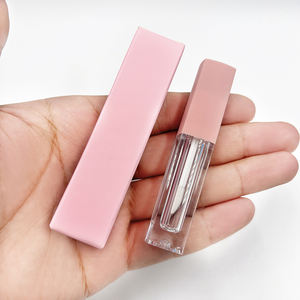 Stock de tubes à rouge à lèvres vides, carrés, blancs, noirs, marron, avec couvercles, pour la beauté, avec emballage coloré - Product Image 6