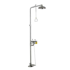 Ducha de seguridad de pie independiente con lavado de cara de Ojos de calidad <span class=keywords><strong>lavaojos</strong></span> de emergencia Estación de solución de lavado de ojos <span class=keywords><strong>Manual</strong></span> de protección de congelación vacío. - Product Image 6