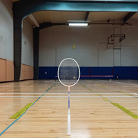 Raquette de badminton en graphite de jeu professionnel équipement sportif de haute qualité