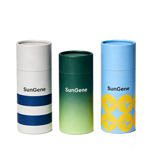 Promotional Cylinder Tube Custom Label Eco-Friendly Paper Packaging <b>Recyclable</b> Wedding Gift Cylinder Cardboard Round <b>Box</b> - Product Image 2