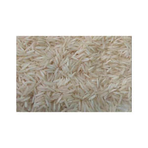 Directo desde la India nueva cosecha de grano largo blanco Sella vapor arroz Basmati Sharbati con larga vida útil para cocinar - Product Image 1