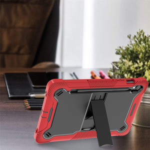 Custodie Robuste per Tablet <span class=keywords><strong>Samsung</strong></span> <span class=keywords><strong>Galaxy</strong></span> <span class=keywords><strong>Tab</strong></span> S10 Lite, <span class=keywords><strong>Tab</strong></span> S10 FE, <span class=keywords><strong>Tab</strong></span> A11 Plus, A9 Plus - <span class=keywords><strong>Cover</strong></span> Antiurto con Supporto Integrato - Product Image 4