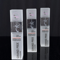 Récompenses de trophée de bloc de cristal givré de nouvelle conception