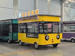 CE DOT Certification Food Square Trailer Cart Hot <b>Dog</b> Coffee Hamburg 3.5m Fast Food Truck With Full Kitchen - Product Image 5