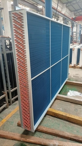 Intercambiador <span class=keywords><strong>de</strong></span> Calor Industrial <span class=keywords><strong>de</strong></span> Tubos Aletados, Enfriador <span class=keywords><strong>de</strong></span> Aire con Serpentín <span class=keywords><strong>de</strong></span> Aletas Extruidas <span class=keywords><strong>de</strong></span> Cobre y Aluminio Personalizado, 100% Probado para Fugas <span class=keywords><strong>de</strong></span> Helio - Product Image 2