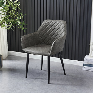 Chaise de salon, de restaurant, de café, de détente, en velours, avec pieds en métal, <span class=keywords><strong>fauteuil</strong></span> <span class=keywords><strong>vintage</strong></span>, chaise de salle à manger rembourrée moderne - Product Image 3